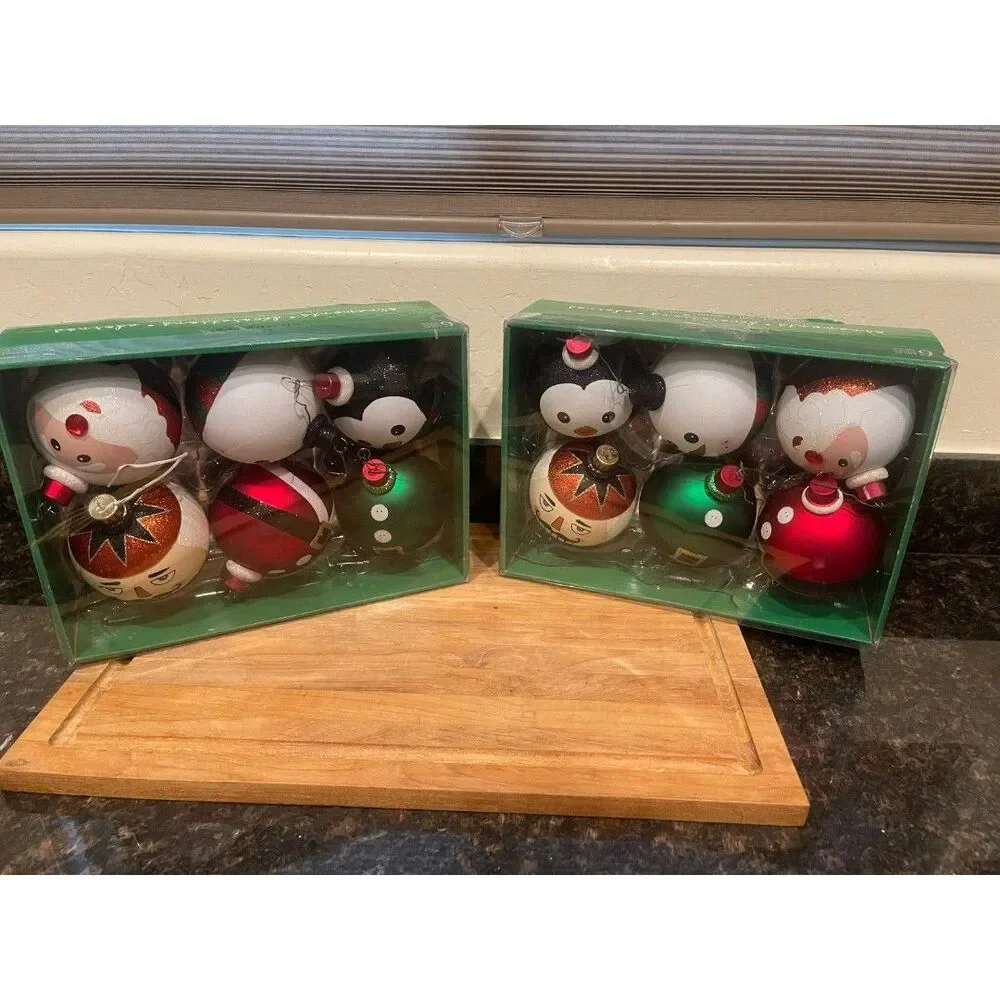 Boxed CG Hunter 6 Shatter Resistant Ornaments